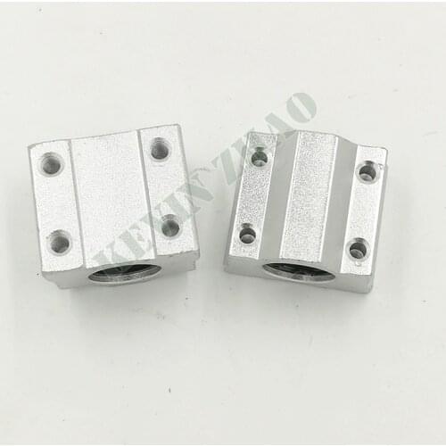 Free Shipping 2pcs SC20UU SCS20UU Linear motion ball bearings slide block bushing for 20mm linear shaft guide rail CNC parts