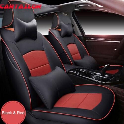 CARTAILOR Cover Seat Protector for Hyundai Matrix Car Seat Covers Leather Seats Cover Accessories Front & Rear Cushion Supports