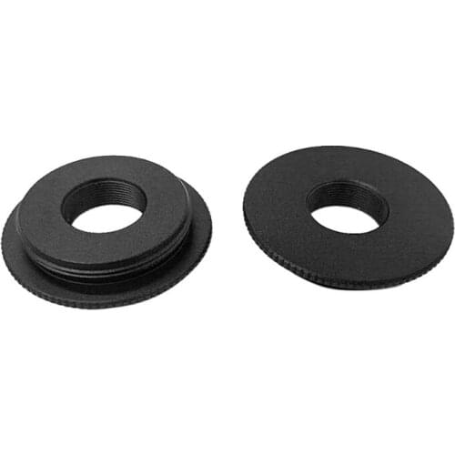Black Metal M12 to C/CS Mount Board Lens Converter Adapter Ring for AHD CCD TVI CVI Box Camera Support Accessories