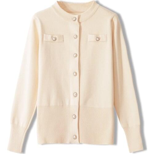 Jumper Zevity Women Fashion Candy Colors Turtleneck Long Sleeve Patch Cardigan Knitting Sweater Female Chic Pearl Breasted Top