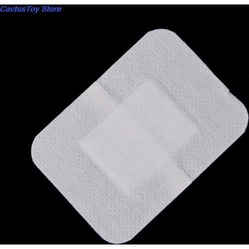 Hypoallergenic Non-woven Medical Adhesive Wound Dressing Band 10 Pcs/lot Large Size 6*7cm Bandage First Aid Band