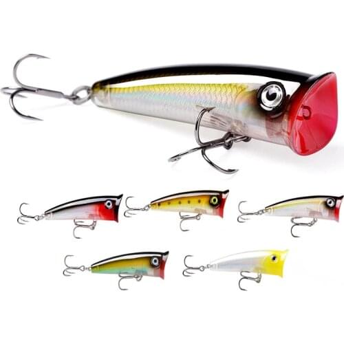 Good Package 1 PCS SeaKnight SK004 Fishing Lures 70mm 11g Topwater Artificial Fishing Bait Poper Popper Quality Hooks Hard Lure