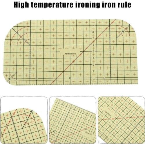 Ironing Ruler Patchwork Tailor Craft DIY Sewing Supplies Measuring Tool L4MA