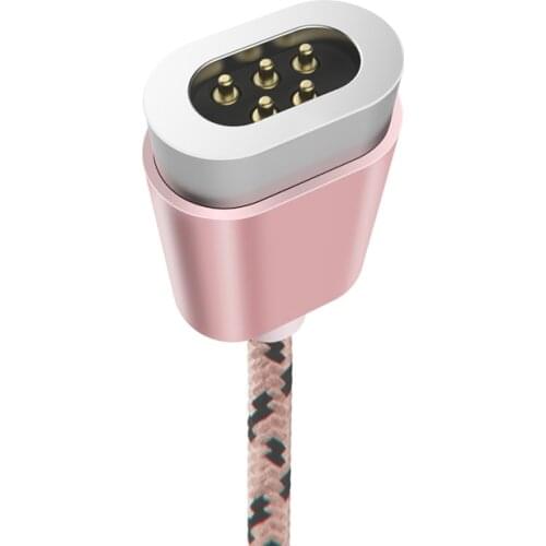 Magnetic usb charging cable for iPhone Samsung huawei xiaomi usb charger cable for Apple lightning Android micro usb cable 2.4A