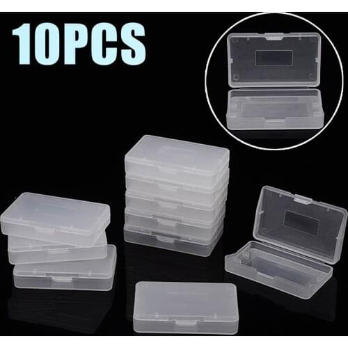 10pcs/set Transparent Cartridge Cover Protector Game Cards Cartridge Dust Covers Case Fit For Nin tendo