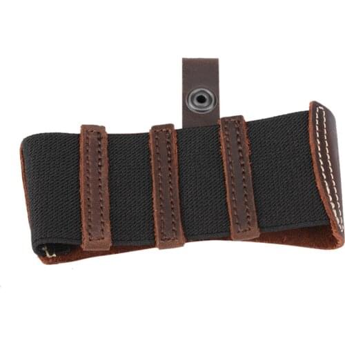 Motorcycle Brown Shift Guard Shifter Sock Boot Shoe Protector Cover anti corrosion high quality leather Universal