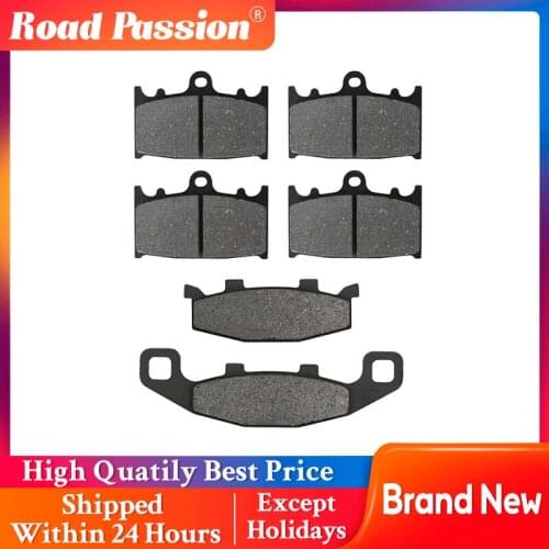 Road Passion Motorcycle Front and Rear Brake Pads For KAWASAKI ZX1100 ZX11 Ninja GPZ900R ZX 900 A ZR 1100 A Zephyr FA159 FA129