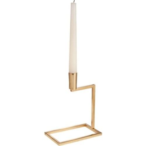 Roe Home Valencia Metal Gold Small candle Holder candle and candlestick свеча и подсвечник vela y candelero