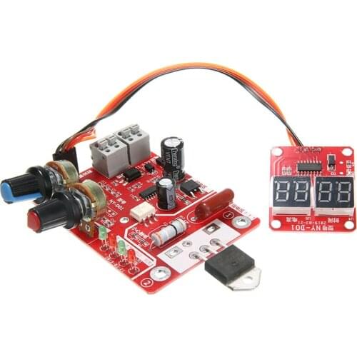40A Spot Welder Machine Time Current Control Digital Display Controller Weld Module Board For Welder Transformer Controller
