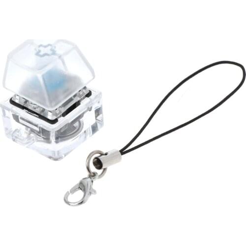 RGB Mechanical Switch Keychain Light Up Backlit For Keyboard Switches Tester Kit With LED Light Toys Stress Relief Gifts