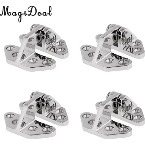 4Pcs Boat Door Hatch Hinge with Removable Pin - Marine 316 Stainless Steel for Doors and Windows