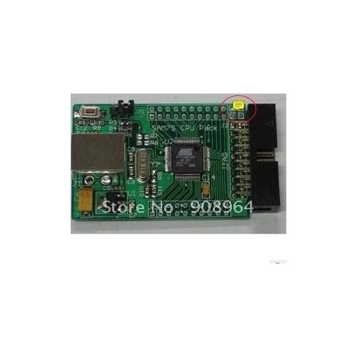 ARM7 AT91SAM7S128 module 7S64 mini develop board with wiggler HJTAG ARM
