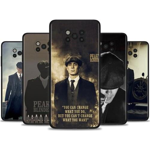 Cool Man Peaky Blinders For Xiaomi F3 X3 GT Poco X3 NFC M3 Pro F1 Para for MI Note 10 Pro Case For Xiaomi CC9 Pro A3 A2 Lite