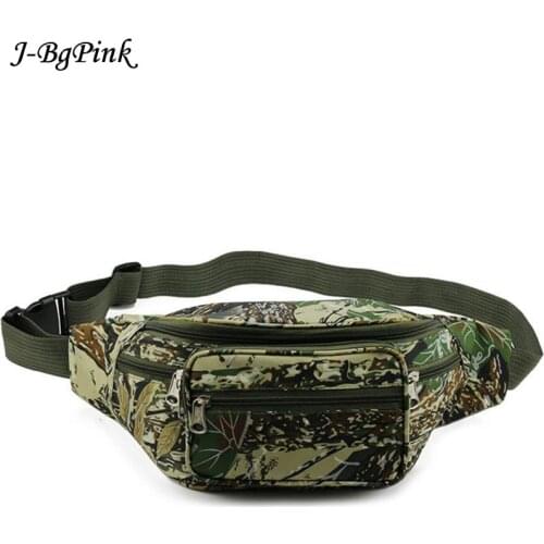 High Quality Ride Travel Camouflage Waist Bag Bananka Travel Leisure Fanny Pack Men And Women Walking Mountaineering Be