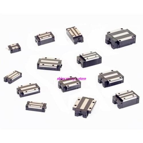 Low Assembly Linear Guide Rail Block TRS15A , TRS20A , TRS15B , TRS20B , TRS25B Linear Block Carriage For CNC Parts Brand New