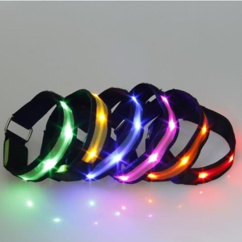Newly LED Armband Running Armband Flashing Safety Light Band for Running Cycling Jogging Night Walking