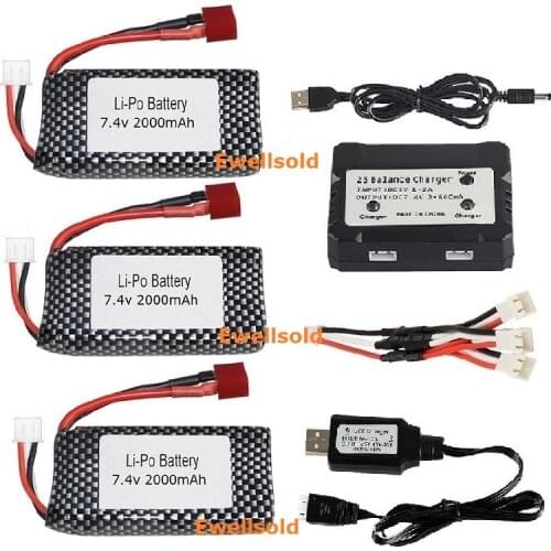 Upgrade to 4000mAh lipo Battery For XLH/XINLEHONG 9125 Remote Control Car Spare Parts 7.4V 2000mah 9125 battery accessory