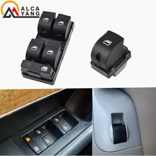 Car Auto Passenger Side Front Left Electric Power Window Switch 8ED959851 For Audi A4 B6 8ED959855 4F0959851A 2003 2004 2005