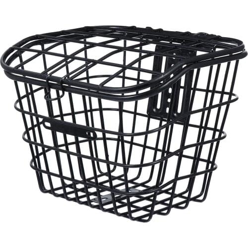 Practical Sturdy Durable Useful Bike Front Basket Electric Bike Basket Riding Storage Gadget Bike Accessory Bike Storage Holder
