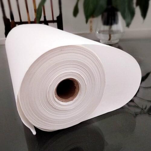 Raw Rolling Xuan Paper Chinese Raw Rice Papers Calligraphy Painting Paper Half-Ripe Xuan Papers White Rijstpapier Carta Di Riso