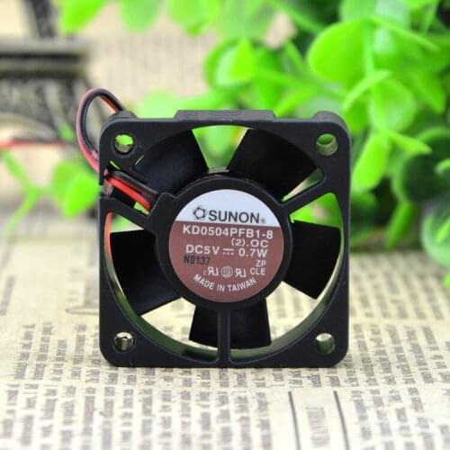 Brand new original KD0504PFB1-8 4cm 4010 ball fan 5V 0.7W 2 wire