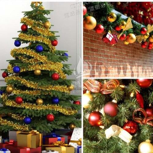 Golden 24Pcs/Lot DIA 8cm Modern Christmas Tree Ball Baubles Xmas Party Wedding Hanging Ornament Christmas Decoration Supplies
