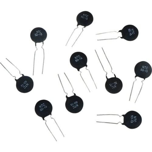 10pcs Thermistor Resistor NTC 5D-15 5D15 Thermal Resistor