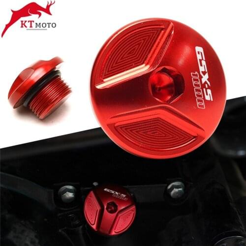 For SUZUKI GSX-S1000 GSX S1000 GSX-S 1000 GSXS1000 ALL YEAR Motorcycle High quality Engine Oil Filter Cup Plug Cover Screw