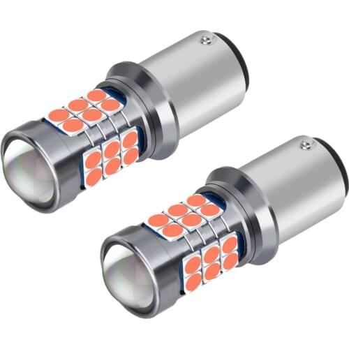 2Pcs 1157 P21/5W BAY15D Super Bright 3030 LED Car Tail Brake Lamp Turn Signal Bulbs Auto Daytime Running Lights Red White Yellow
