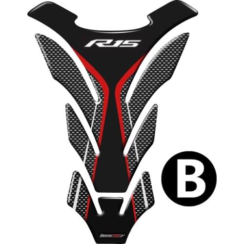 3D Motorcycle Tank Pad Protector Decal Stickers Case for Yamaha R15 YZF-R15 Tank