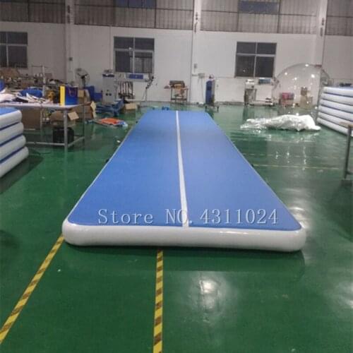 Free Shipping 7x1x0.2m Inflatable AirTrack Gymnastics Inflatable Air Mat Trampoline Air Tumbling Mat Come With a Pump