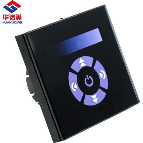 Europe Standard 0-10V LED Touch Panel Controller Dimmer;AC90-240V(50Hz/60Hz);output signal:0~10V;output:1channel;max output:200W
