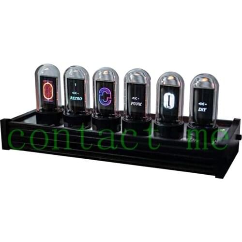 EleksTube IPS 6-Bit IPS Retro Glows Analog Nixie Tube elekstube clock, very beautiful family decoration, birthday gift