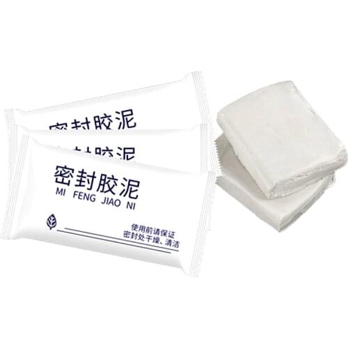 1Pc Air Conditioning Hole Sealing Cement Household Wall Hole Plasticine Waterproof Sewer Sealing Mud Sealant Decoration Supplies