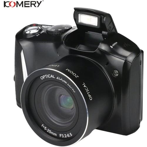 Komery Original Digital Camera 3.5 inch IPS LCD 2400w Pixel 4X Digital Zoom HD High Quality digital video camera 3-year warranty