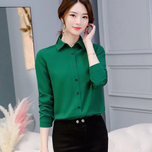 LAHQLYWN Womens Chiffon Blouses