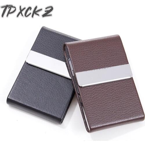 New Aluminum Cigar Cigarette Case Tobacco Holder Pocket Box Storage Container Stainless Steel PU Card Smoking Case Accessories