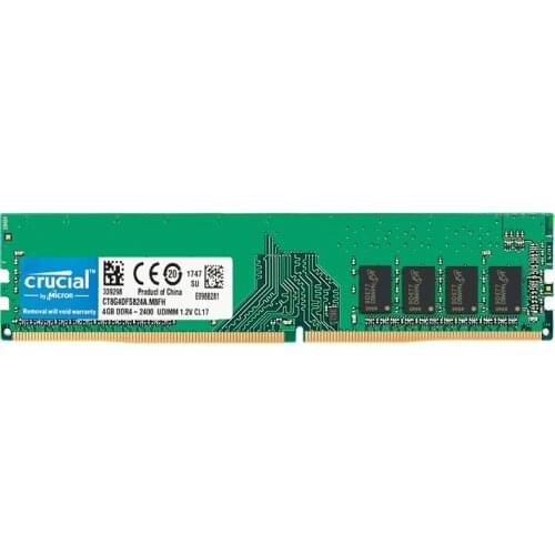 Cruclal Memory RAM DDR4 4GB 8GB 16GB 32GB 2400 2666 3200Mhz 288PIN 1.2V 4G 8G 16G Desktop Memory DIMM RAM memoria ram ddr4