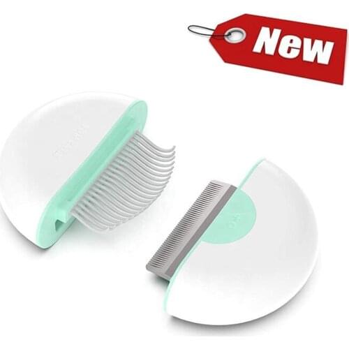 PAKEWAY mini Portable Pet Combs with damitting comb Dog brusfor long hairs suitable for most Types of Hairs