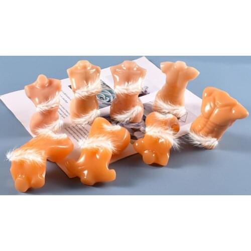 Practical Wax Mold Eco-friendly Body Shape High Quality Silicone Material Art Sculpture Model Epoxy Mold Home Supplies
