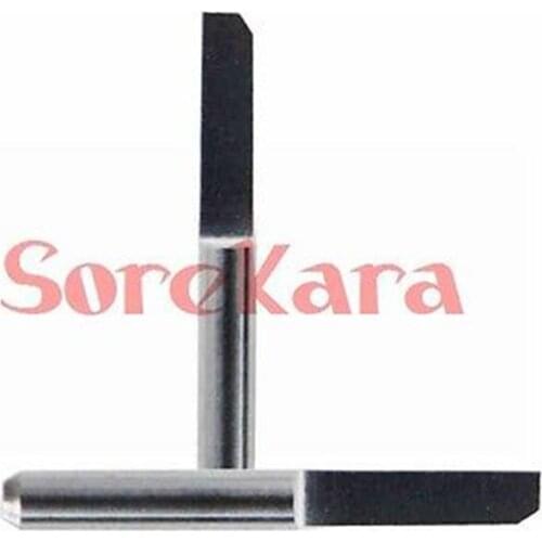 4*12mm One Flute Haft Straight Router Bits CNC Cutter Carbide Cutting Tools Carving Machine Engraving Bit For PVC Wood