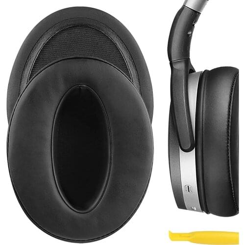 QuickFit Protein Leather Replacement Ear Pads for Sennheiser HD4.50BT, HD4.50BTNC, HD4.40BT Headphones Earpads, Headset Ear Cush