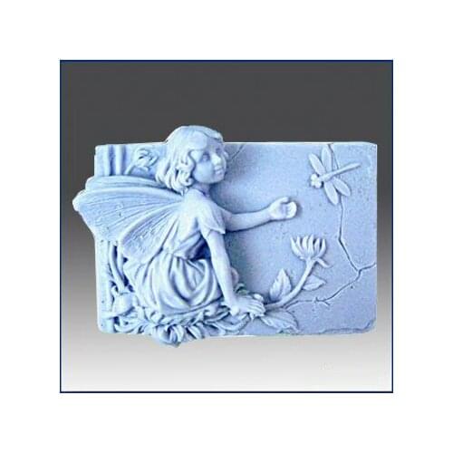 Handmade Soap Silicone Mold Candle Molds gel silica flying fairy
