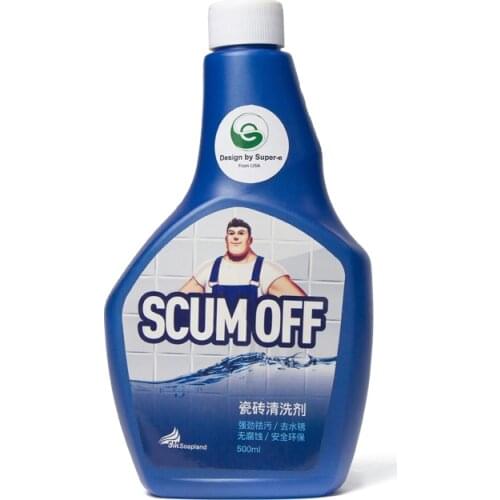 Super-e Tile cleaner strong decontamination and descaling household oxalic acid toilet toilet floor washing