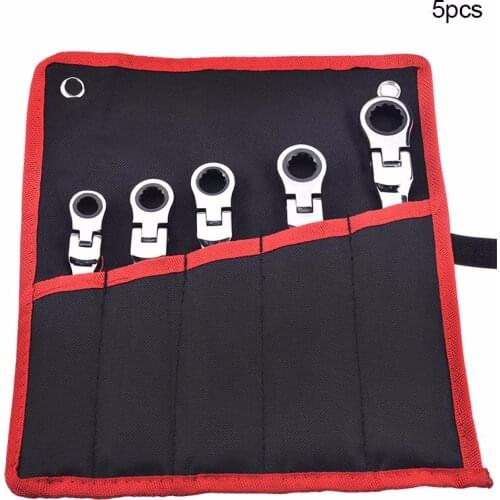 Universal 5/7/12pcs Ratchet Spanners Hand Tools Car Repair Tools Multitool Flexible Combination Wrench Set Wrench Tool