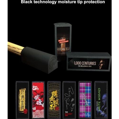 Moisture-proof Tip Protector John Parris Mezz EXC Stamford Customizable Tip Protection Convenience Billiards Accessories