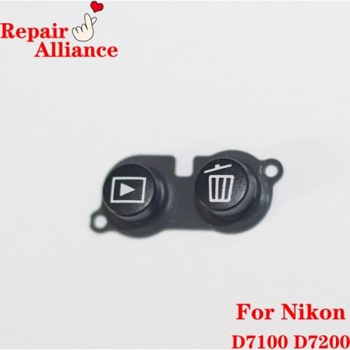Rear Cover Delete playback Button Replacement Repair Part For Nikon D7100 D7200 SLR