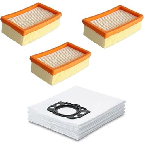 Replacement Parts For Karcher Spare Parts Cleaner Bags Filters For Karcher WD4 WD5 WD6 Premium MV4 MV5 MV6 WD 4.000