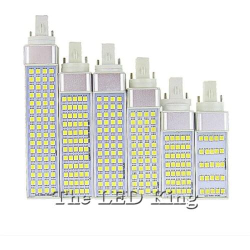 10pcs E27 G24 LED Bulbs 5W 7W 9W 11W 13W lED Corn Bulb Lamp SMD 5050 Spotlight 180 Degree AC85-265V Horizontal Plug Light