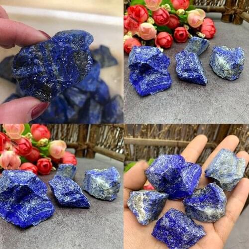 100g Natural Rough Afghanistan Lapis Lazuli Crystal Stone Stone Gemstone Mineral Healing H5X9